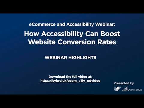 How Accessibility Can Boost Website Conversion Rates | Highlights Video