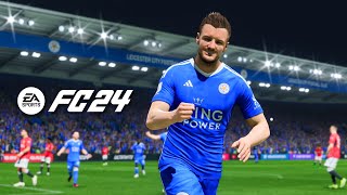 FC 24 PC | LEICESTER CITY VS MANCHESTER UNITED | FULL MATCH GAMEPLAY [4K]