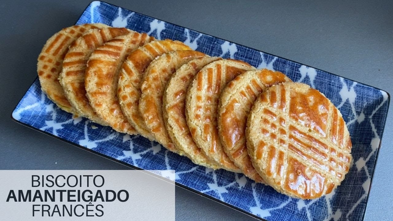 BISCOITO AMANTEIGADO FRANCES - Sablée Breton - YouTube