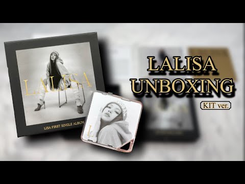 Unboxing Lisa First Single Album [ LALISA ] KIT Version