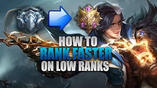 HOW TO RANK UP FASTER  MID LANE  MOBILE LEGENDS  1000 DIAMONDS GIVEAWAY  GAMEPLAY  GUSION