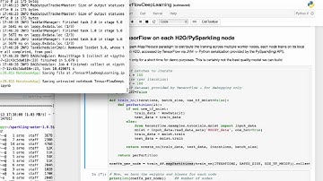 H2O TensorFlow Deep Learning Demo