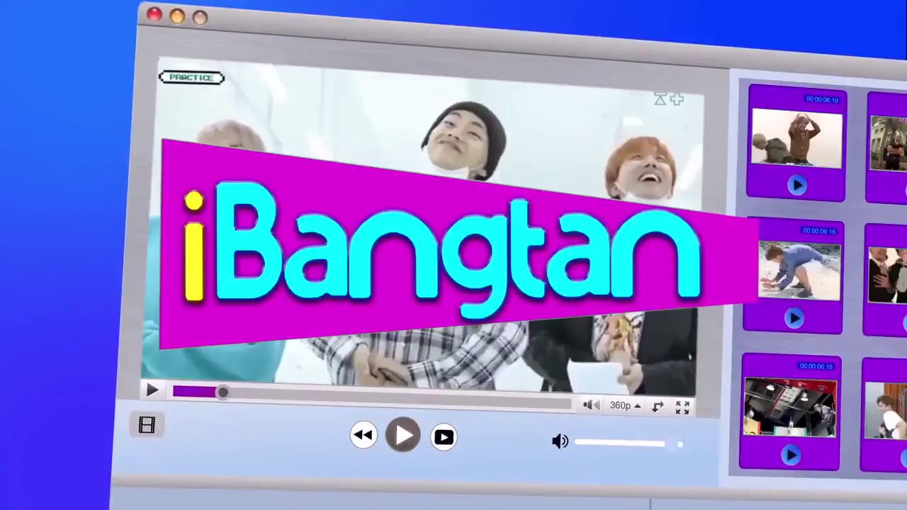 iBangtan.com | iCarly opening version BTS