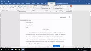 MLA formatting Pt. 1