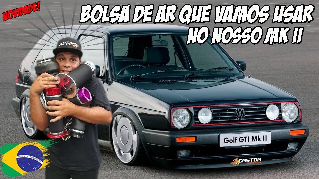 FUI CONHECER A BOLSA DE AR QUE VAMOS USAR NO MK2! LANÇAMENTOOOOO!