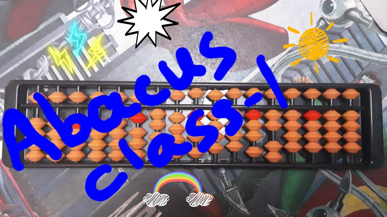 learn ABACUS 🧮 step by step(class=1) - YouTube