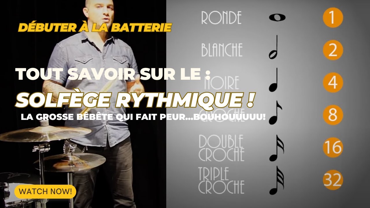 Cours de batterie Adulte – Glory Music