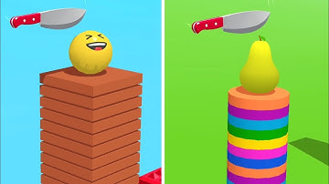 Slice it All Gameplay! Satisfying and Relaxing ASMR Slicing Video