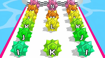 A-Z Run - All Levels Gameplay Android, iOS ( Level 102 - 103 )