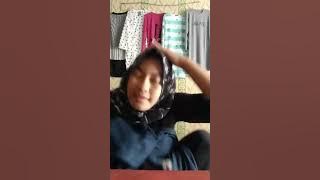 bundha live juala pakai baju gamis tembus pandang