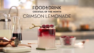 Cocktail of the Month | Crimson Lemonade