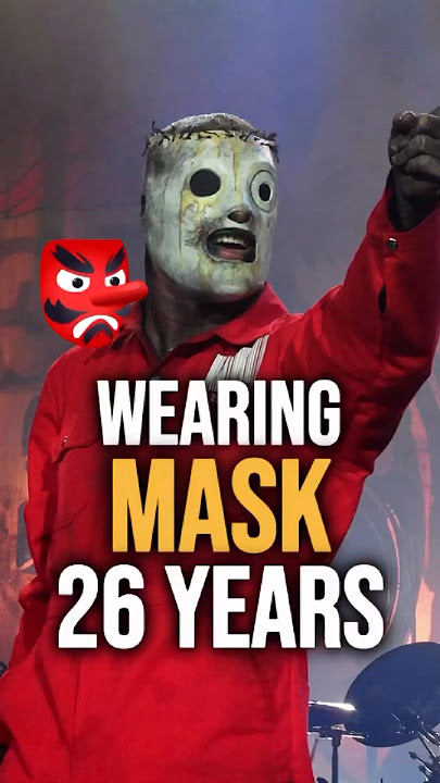 No wonder the band Slipknot has been wearing masks for 26 years，they’ve been hiding a huge secret.