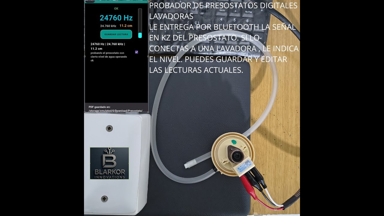 PROBADOR PRESOSTATOS LAVADORA_REVISAR ESTADO PRESOSTATO DIGITAL LAVADORA.