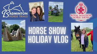 THE DAY I MET ROLO - The Royal Windsor Horse Show AND BADMINTON 2023