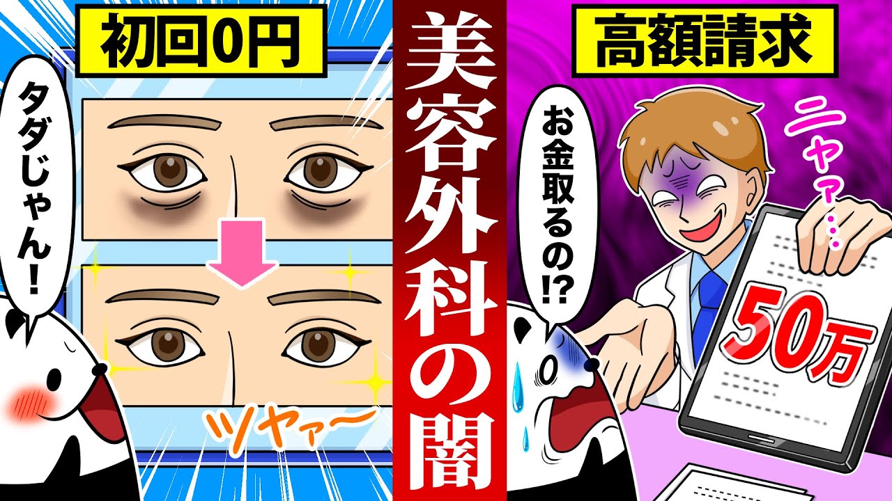 激安広告の大手美容外科に行った末路がヤバすぎる!【アニメ】
