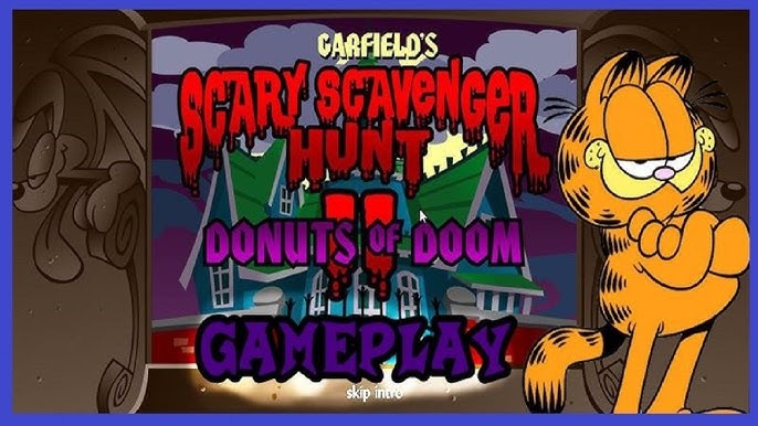 Friv Garfield's Scary Scavenger Hunt