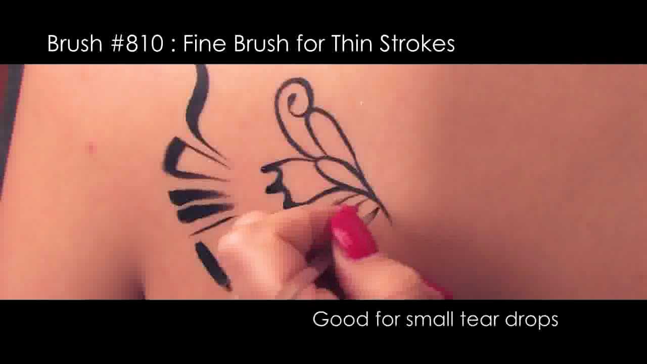 DD810 PARADISE BRUSH SUPER FINE POINT