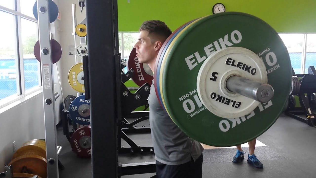 Julian Reus - Tiege Kniebeuge 2x170kg 14-04-2014