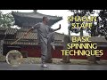 Shaolin Kung Fu - Staff Basic Spinning Techniques