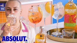 3 Spectacular Spritzes! | Absolut Drinks With AJ