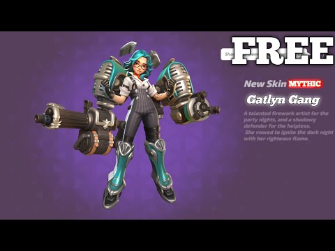 Unlock *New* Gatlyn Gang😍Mythic Skin Free!!//T3 Arena