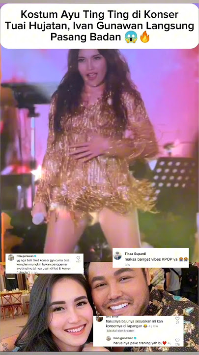 Ayu Ting Ting Dihujat Saat Konser, Ivan Gunawan Langsung Turun Tangan 😱#ayutingting #shortvideo