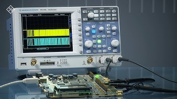 R&S® RTC1000 - Serial protocol triggering and decoding