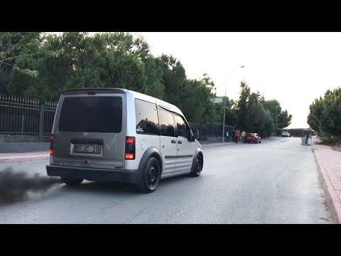 Ford transit- tourneo connect 1.8 tdci 90 hp kalkış (acceleration)