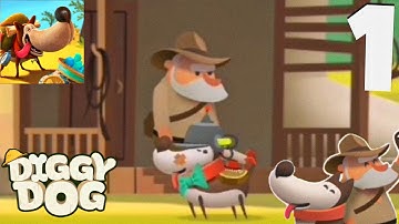My Diggy Dog - Full Gameplay Walkthrough Parte 1 (iOS, Android)