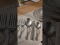 FAQUEIRO TRAMONTINA POR R$ 61,94, GENTE Jogo Búzios com 24 peças em inox pra mesa fingir que…