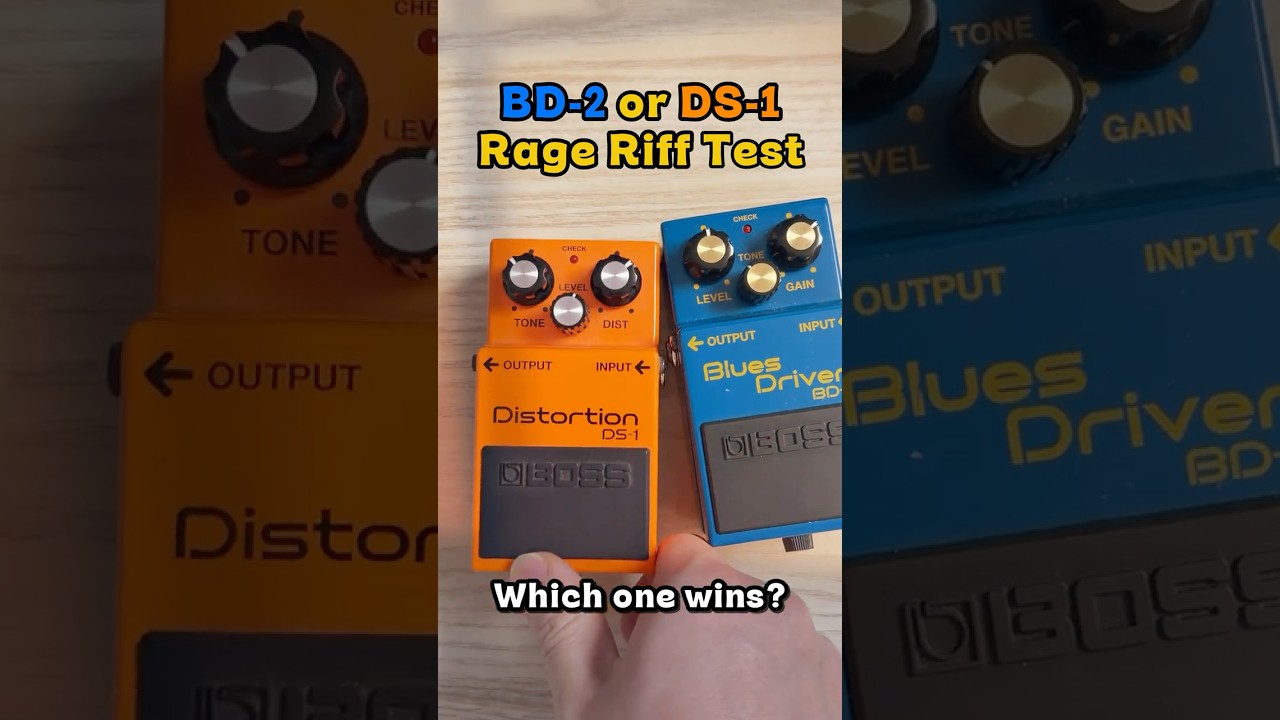 Guarda BD-2 vs DS-1: Rage Riff Test su YouTube Guarda BD-2 vs DS-1: Rage Riff Test su YouTube