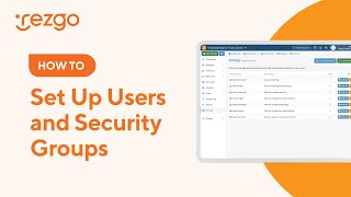 HOW TO: Set Up Users and Security Groups