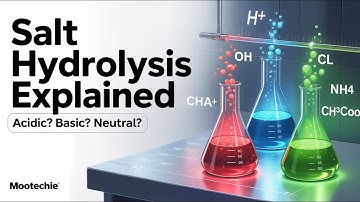 Salt Hydrolysis Explained: Why Some Salt Solutions Are Acidic, Basic, or Neutral | Mootechie
