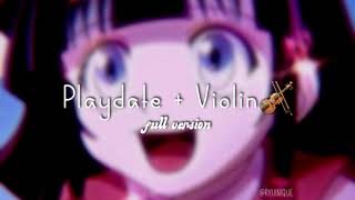 melanie martinez - playdate (+ violin) full version Resimi