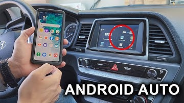 Hyundai Sonata (2015-2019): How To Connect Bluetooth And Android Auto?