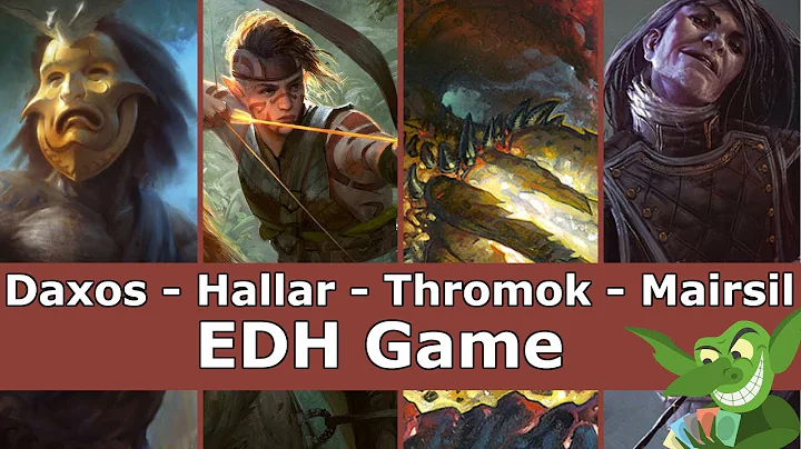 Daxos vs Hallar vs Thromok vs Mairsil EDH / CMDR game play for Magic: The Gathering