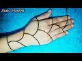 Full Hand Easy Bridal Mehndi Design | Beginners Simple Mehndi Design | Backhand Henna Design