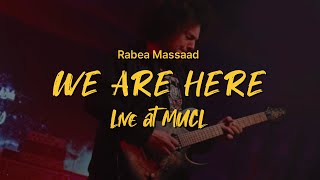 PDF Sample We Are Here guitar tab & chords by Rabea Massaad.