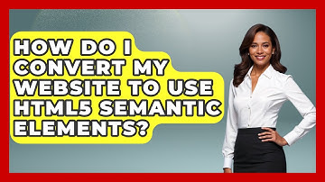 How Do I Convert My Website to Use HTML5 Semantic Elements? | Simple HTML Studio News