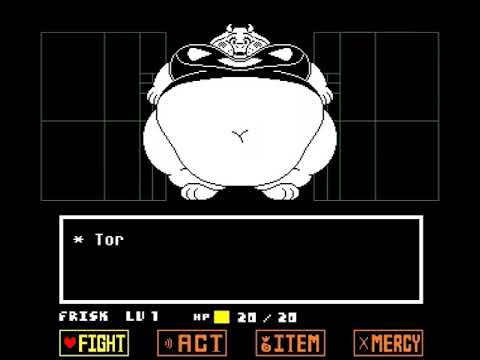 Toriel weight gain and bloat sound edit