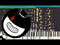 IMPOSSIBLE REMIX - Gospel Of Dismay - Bendy Chapter 2 Song - DA Games - Piano Cover