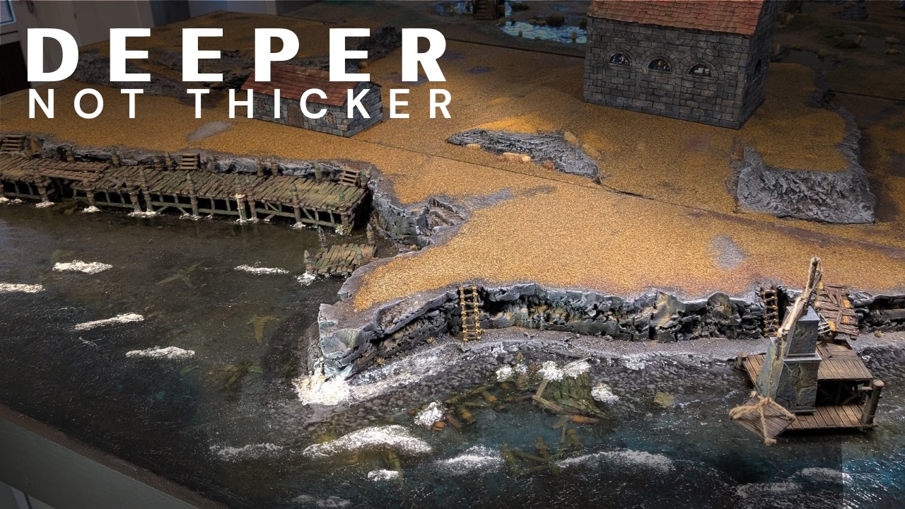 Как сделать так, чтобы вода в эпоксидной смоле выглядела глубже | Методы создания иллюзии глубины