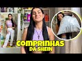 COMPRINHAS DA SHEIN/ COMPREI TUDO QUE QUERIA/ PROVANDO AS ROUPAS DA SHEIN