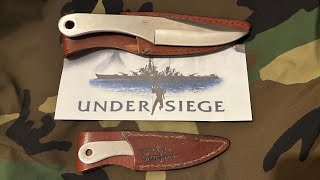 UNDER SIEGE 1992 Movie Knife - USS MISSOURI BB63 USN