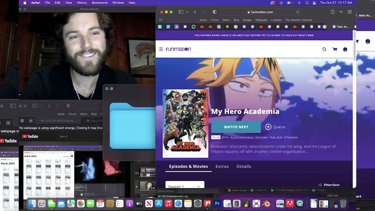 10/26-27/22 Entertainment Log Animation w/ 10/27/22 A major mellotron freestyle (75% speed)