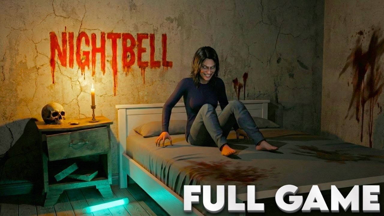 NIGHTBELL | Полное прохождение | Инди-игра в жанре психологического хоррора (TrueGamesStudio)
