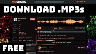 Download Free Music (.mp3) from Newgrounds