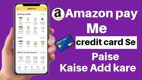 Amazon Pay me Credit Card se Paise kaise Add kare | Add Money to Amazon Pay Using Credit Card