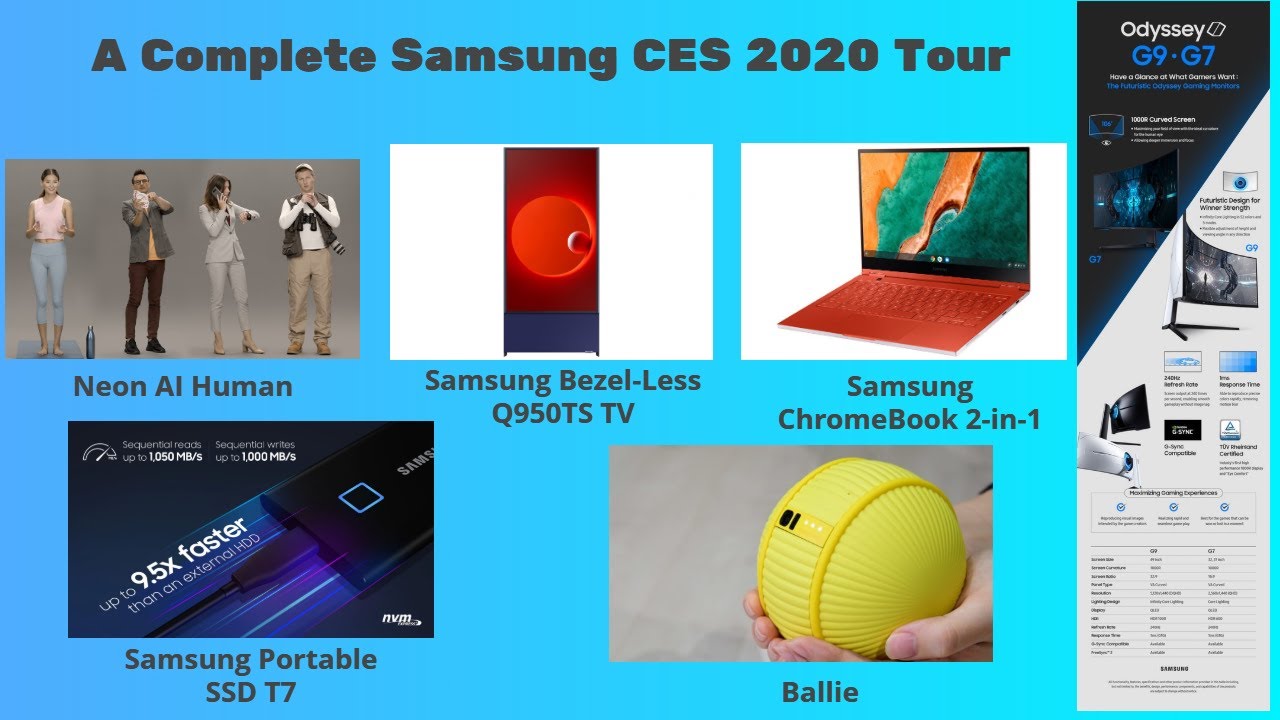 A Complete Samsung CES 2020 Tour
