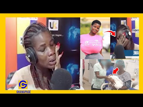 Pamela Odame Watara cri?s on Live radio after a Midwife cut her baby's P?n!s leading to his d??th